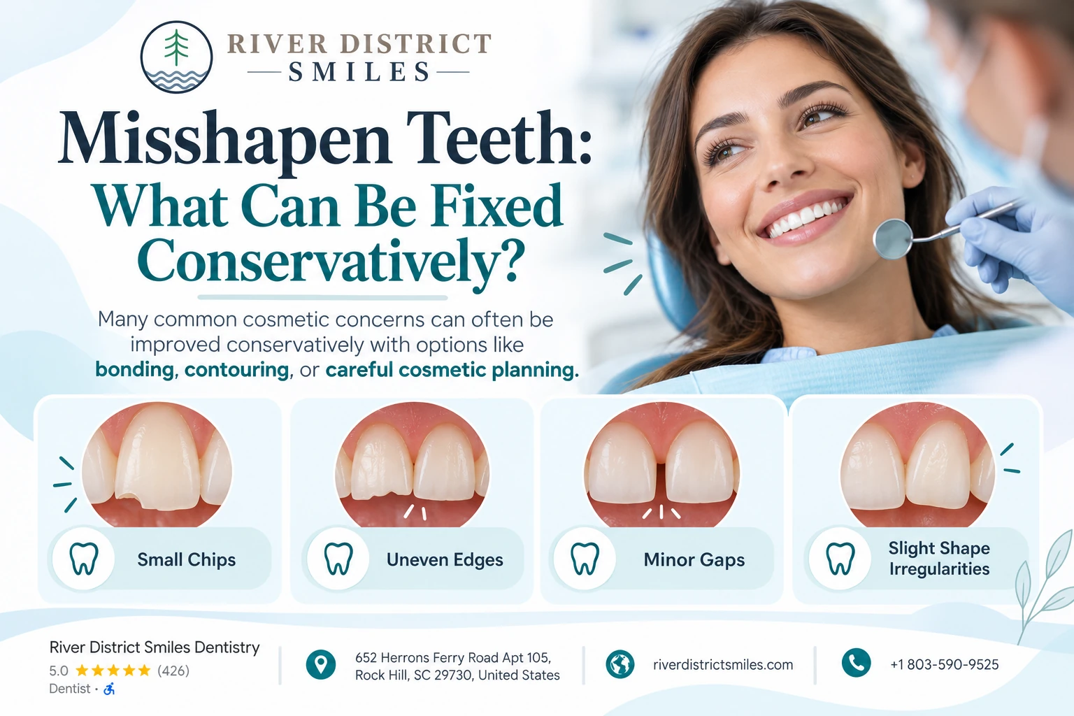 Misshapen Teeth: What Can Be Fixed Conservatively?