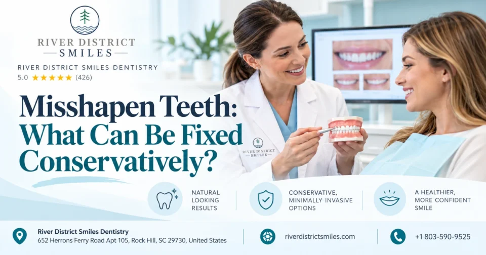 Misshapen Teeth: What Can Be Fixed Conservatively?