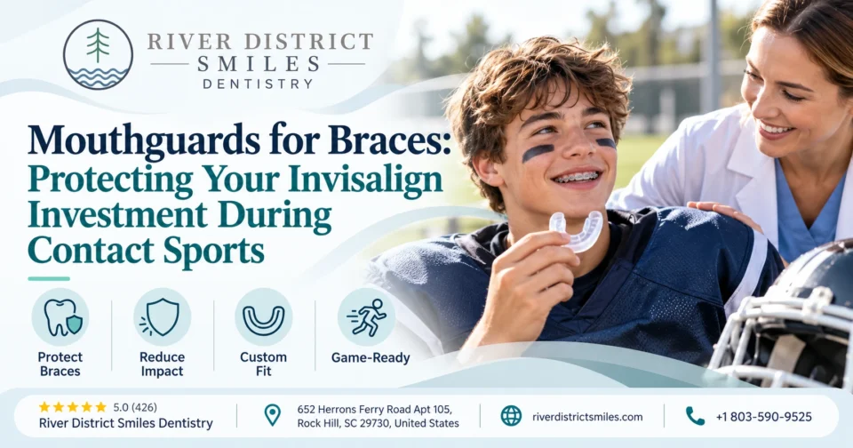 Mouthguards for Braces: Protecting Your Invisalign Investment During Contact Sports