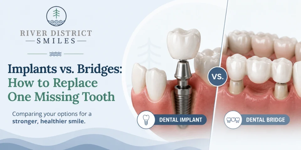 Implants vs. Bridges