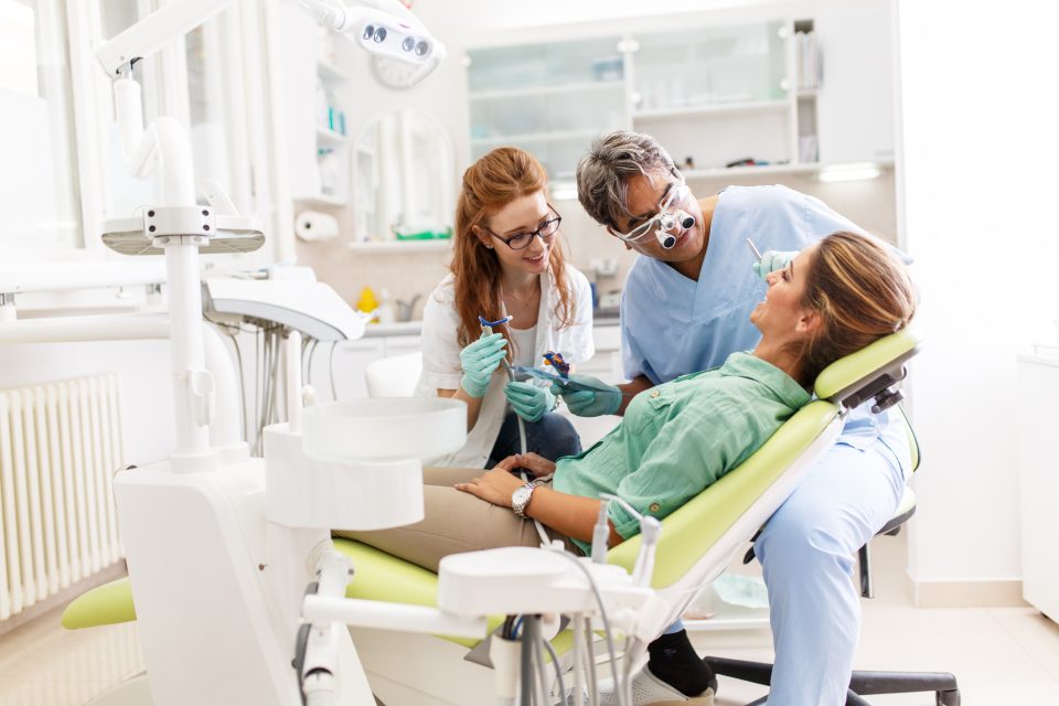 Medical dentist team