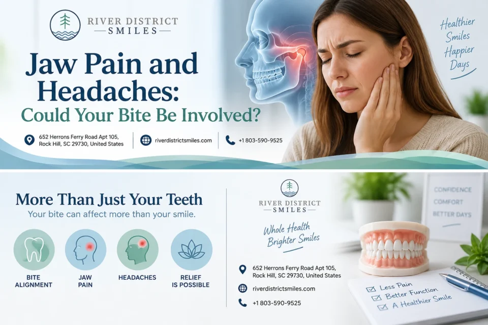 Jaw Pain and Headaches: Could Your Bite Be Involved?
