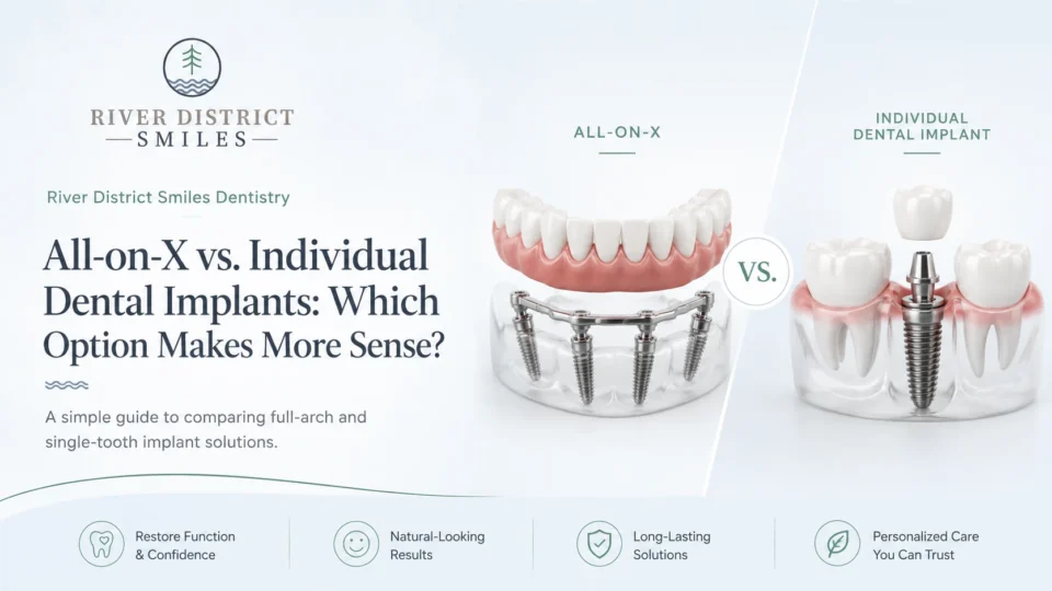 All-on-X vs. Individual Dental Implants