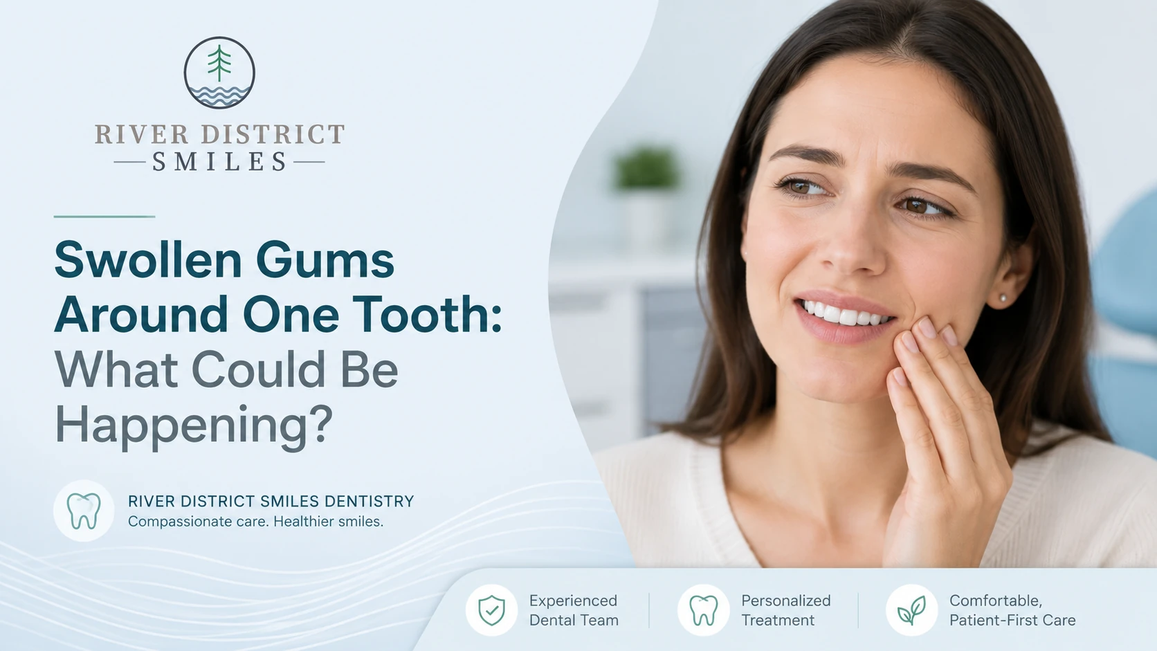 Swollen Gums Around One Tooth